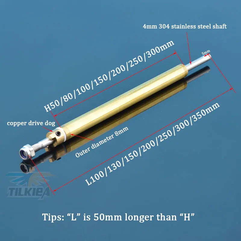 Радиоуправляемая лодка 4 мм Нержавеющая сталь вал L10/13/15/20/25/30/35 см приводной вал Медь втулка вала прокладка гайка для DIY Rc лодка запасные части