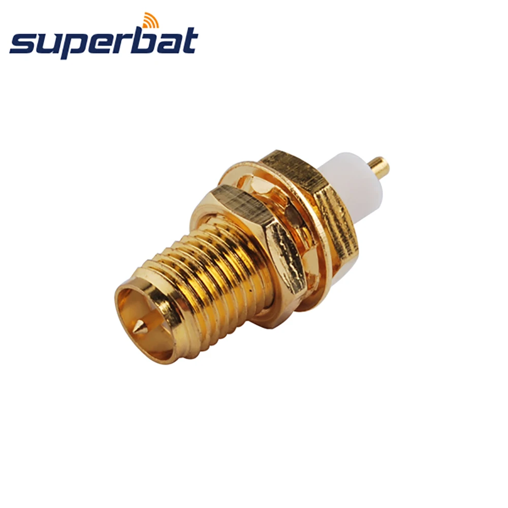 Reverse Polarity SMA Female Panel Mount RF Connector