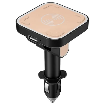 

Qi Wireless Car Charger Magnetic Mount Holder For iPhone X 8 plus Samsung S8 Note 8 Car wireless charger phone stand