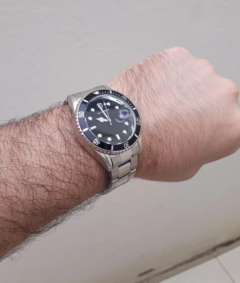 17 16高級役割ファッションメンズ腕時計クォーツ鋼southbergトップブランドグリーン腕時計のレロジオmasculino Watch Brand Watch Fwatch Fashion Aliexpress