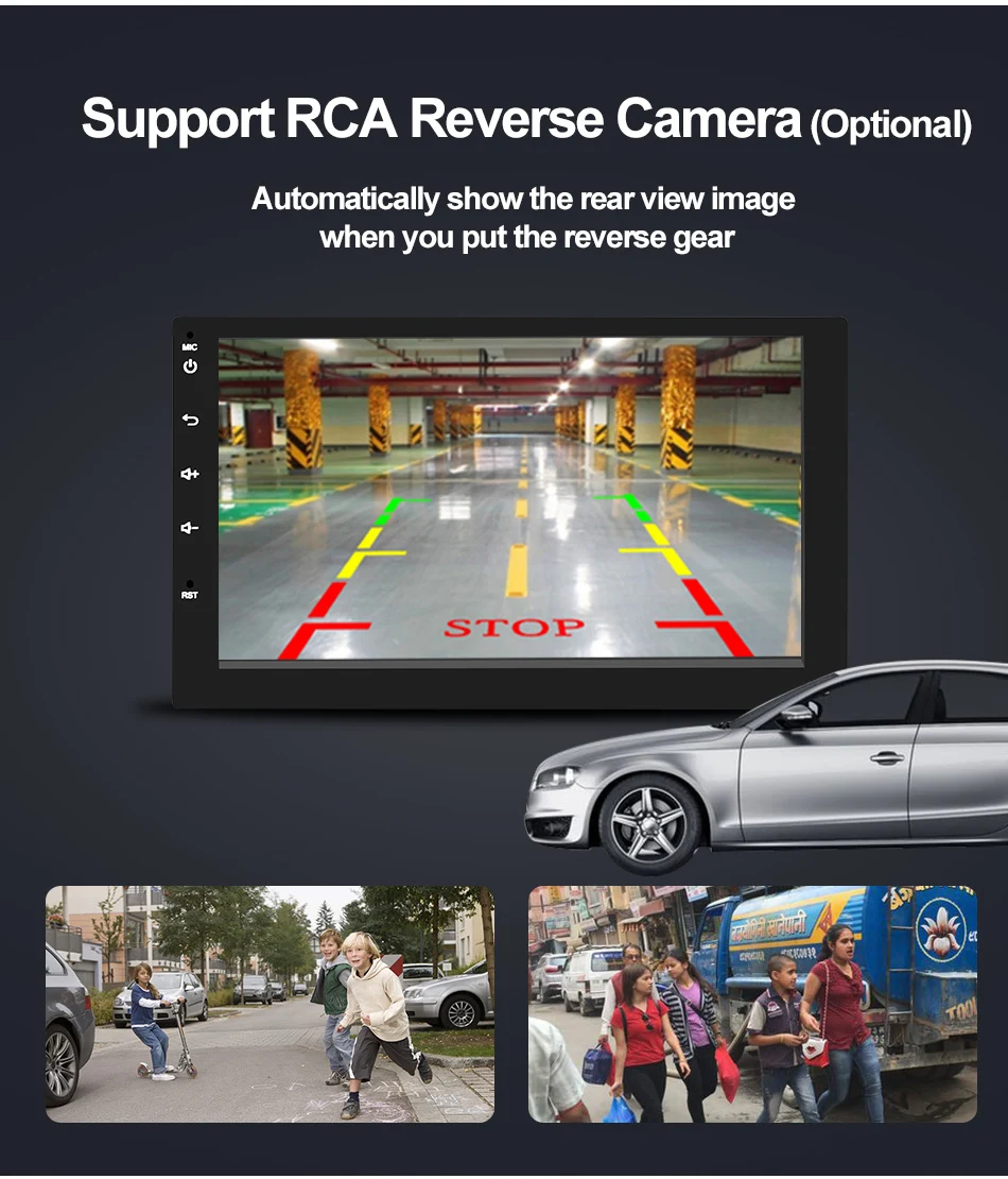 Perfect 8" HD Android 8.1 Car DVD For Kia Ceed 2013 2014 2015 2016 2017 Radio FM WiFi GPS Navigation Audio Video Free Backup Camera 11