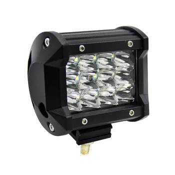 

36W Car Work Light 4 inch Three Rows Led Light Bar Modified off-Road Roof Light Bar Waterproof for SUV Truck Train