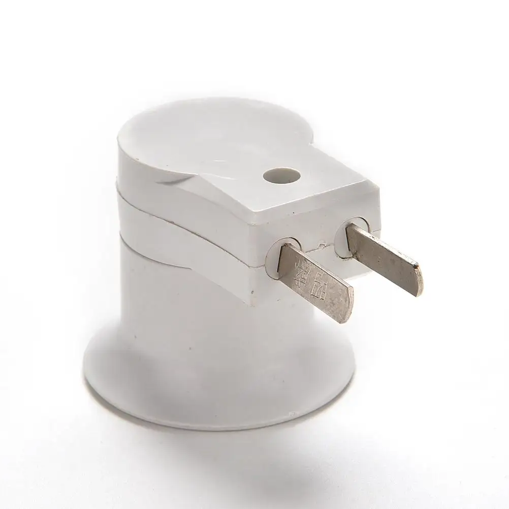 E27 Светодиодный светильник с разъемом для штепсельной вилки Европейского типа адаптер держатель лампы с кнопкой включения/выключения