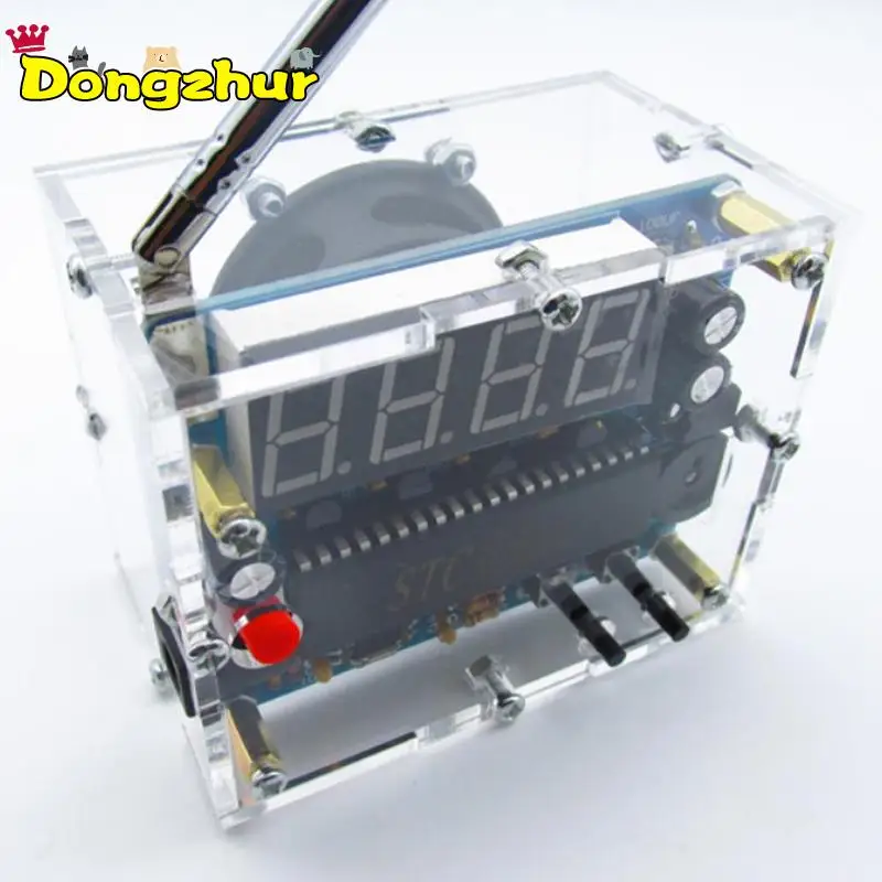 High Quality DIY FM Radio Kit font b Electronic b font Learning Assemble Suite Parts For