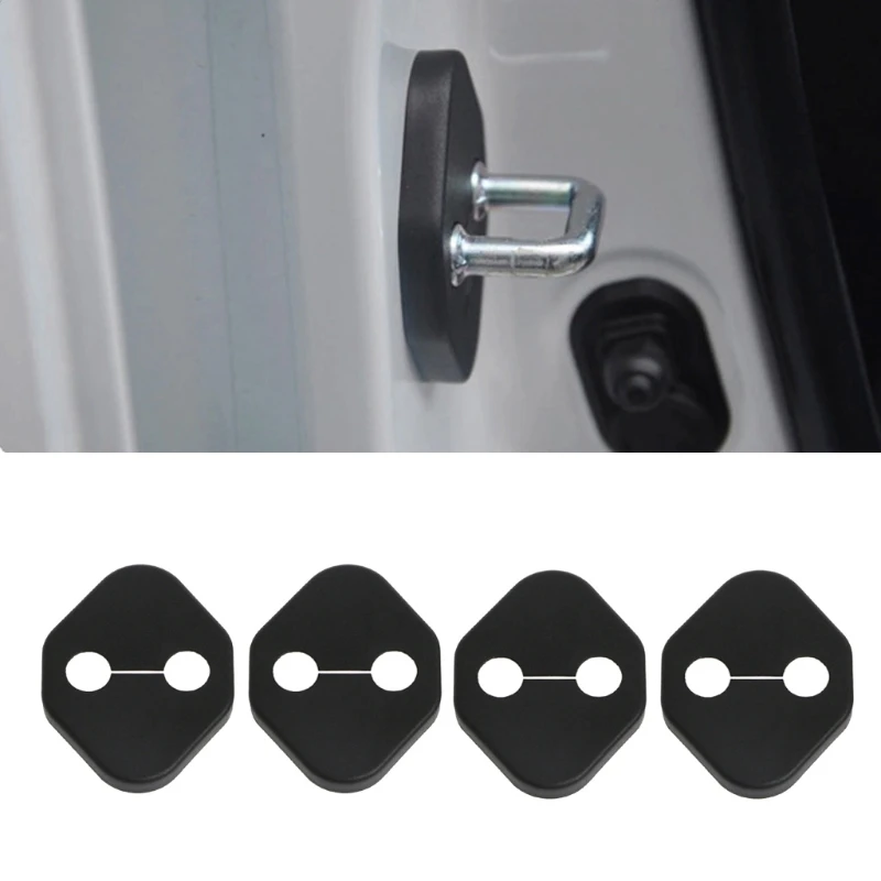 

1 set Car Door Lock Cover Stopper Protection For KIA RIO K2 Soul Hyundai Solaris Verna G6KC