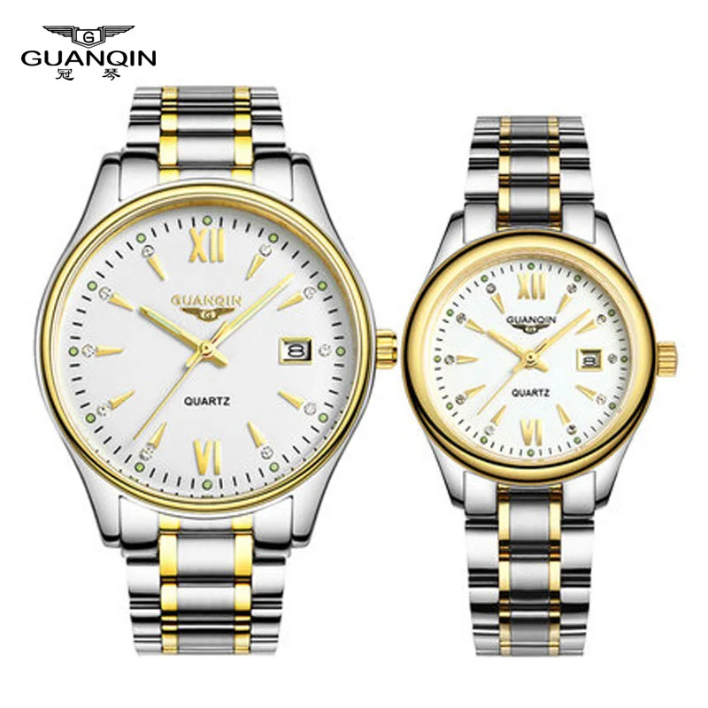 Fashion Lovers Watch Quartz Tops Luxury Brand GUANQIN Waterproof Women Watches Men Women Wristwatch Derss Couple watches Fashion Lovers Watch Quartz Tops Luxury Brand GUANQIN Waterproof Women Watches Men Women Wristwatch Derss Couple watches
