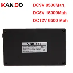 DC12V 6500 мАч, dc9v 8500 мАч, DC5V 15000 мАч, ce rohs Утвержденные литиевая батарея, умной силы, видеонаблюдения аккумулятора, камеры видеонаблюдения