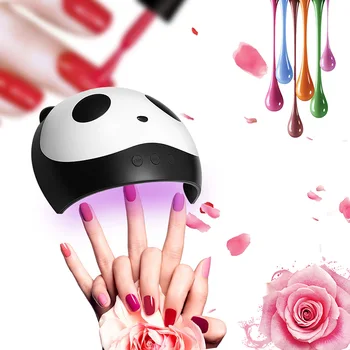 

24W/36W Intelligent Panda Nail Dryer LED UV Lamp Dryer Curing Lamp for Fingernail and Toenail Gels Nail Polish Nail Art Tools