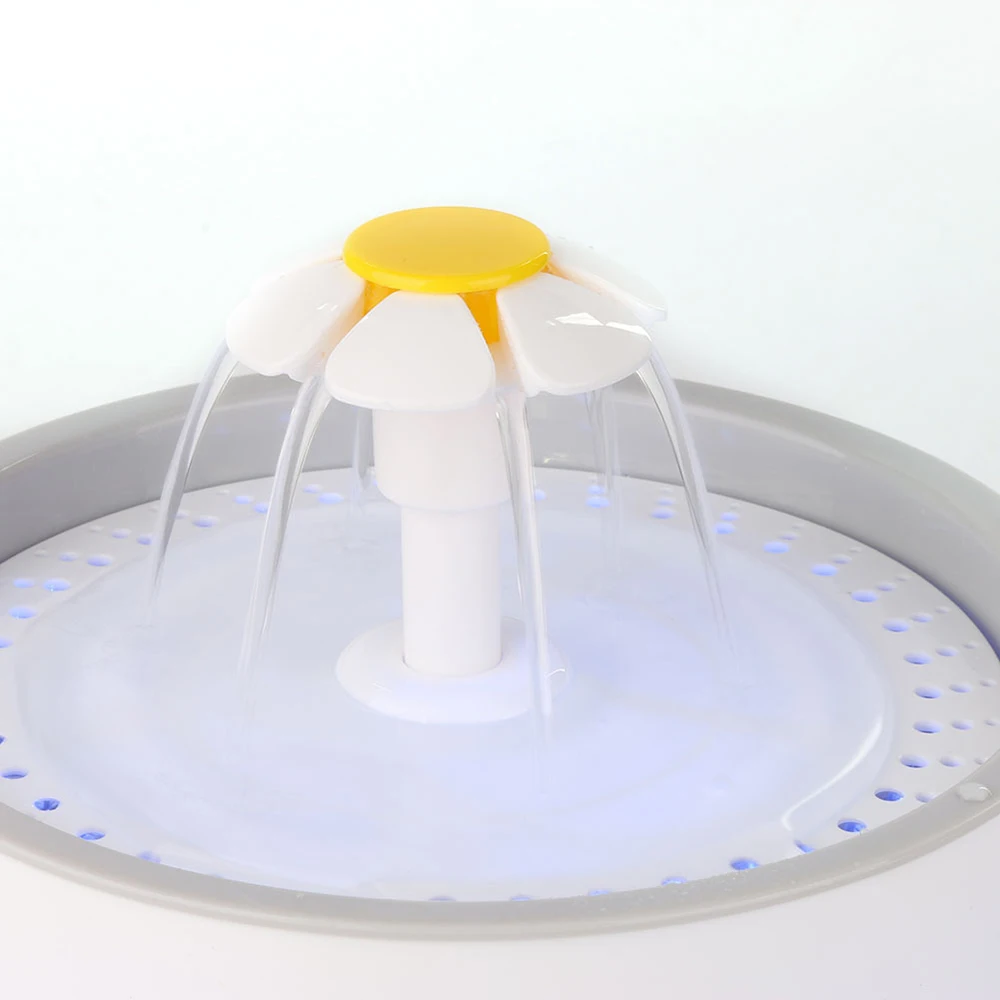 USB Smart Dog Automatic Feeders Pet Bowl Drinking Water Dispenser Electric Pet Drinking Fountain with LED Drink Filter