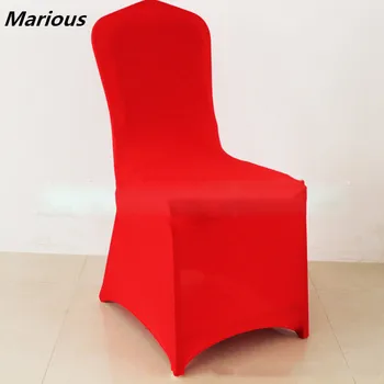 

elegant red chair cover spandex for dining chairs 20pcs/lot Free shipping