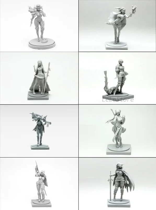 Набор моделей из смолы Pinups of Death (8 моделей) бесплатная доставка|pinups death|resin model kitsmodel