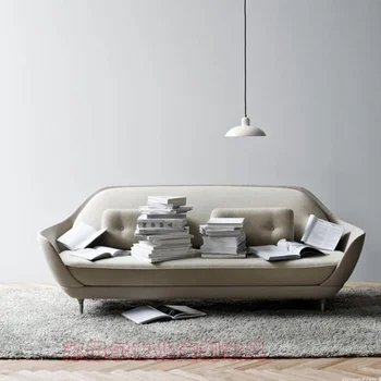 

U-BEST Modern high quality velvet fiberglass thre seat fritz hansen favn sofa,Luxury exclusive Favn Sofa with soft pad by Jaime