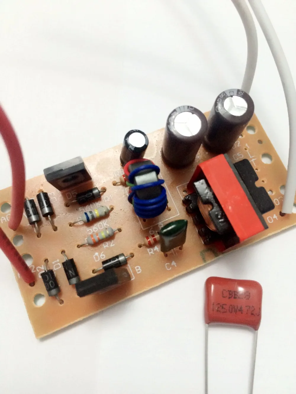 Electronic Ballast Diode Bridge Rectifier YYT 9W-27W 18W-27W 7W-15W Eye-Protection Desk Lamp Electronic Ballast Rectifier Circuit Board
