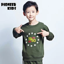Pioneer Kids sweatshirts 2016 New kids Sweatshirts hoodies Boys 100%Cotton high quality character printed Wholesale&Retail
