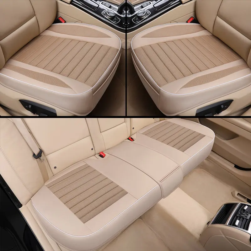 Car Seat Cover Car pad,Seats Cushions for Toyota Camry Corolla RAV4 Civic Highlander Land Cruiser Prius Lc200 Prado Verso Series - Название цвета: 1 set