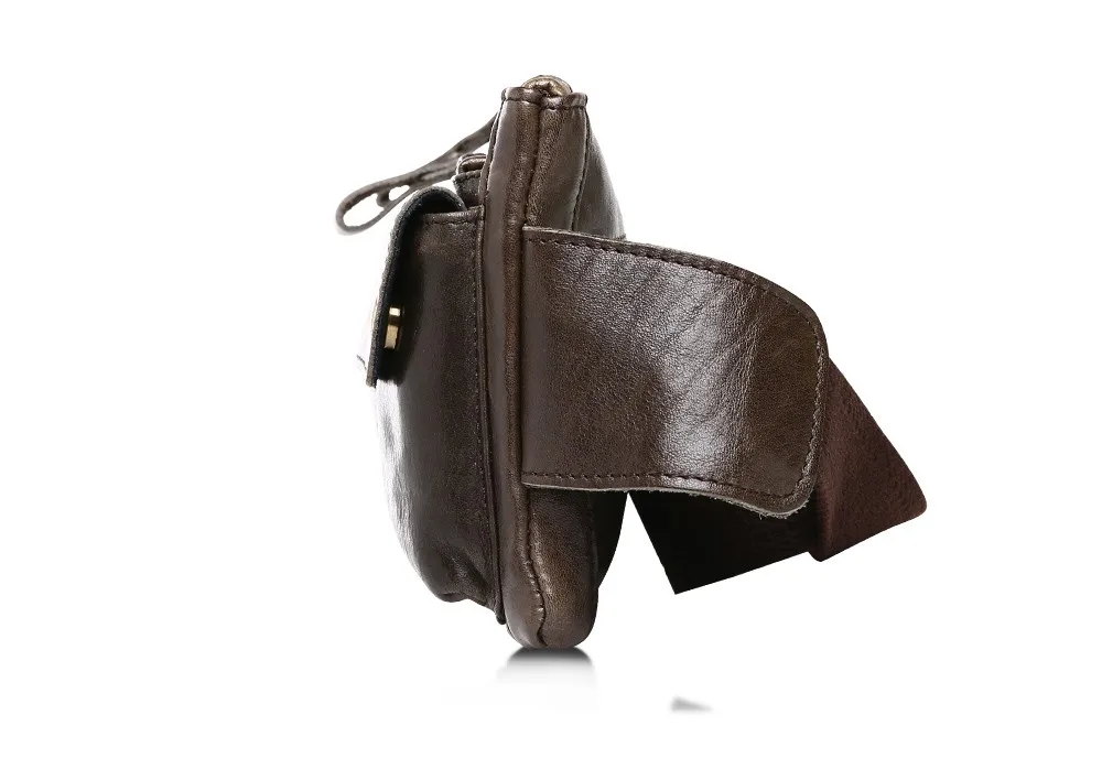 Мужская поясная сумка из натуральной кожи нагрудная сумка для путешествий Поясная Сумка пояс в стиле унисекс сумка поясная сумка для