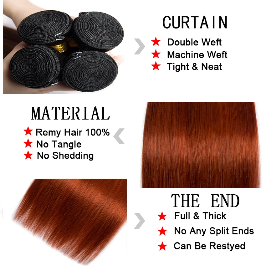 Brazilian Straight Hair Bundles With Frontal Color #1B350 Ombre Human Hair Bundles With Closure LeModa Remy Hair Extensions  (6)