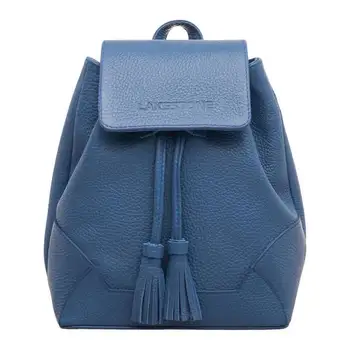 

LAKESTONE small female leather backpack CLARE BLUE