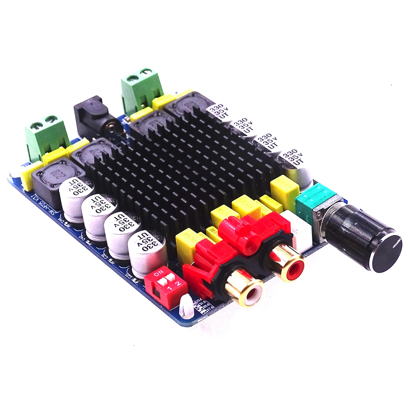 Купить 12 в 24 в tda7498 класса д 2x100 вт двухканальный цифровой аудио ...