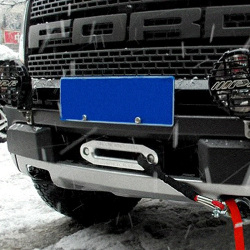 4000lbs Alumimum Hawse Fairlead для синтетической лебедки трос свинец SUV ATV UTV