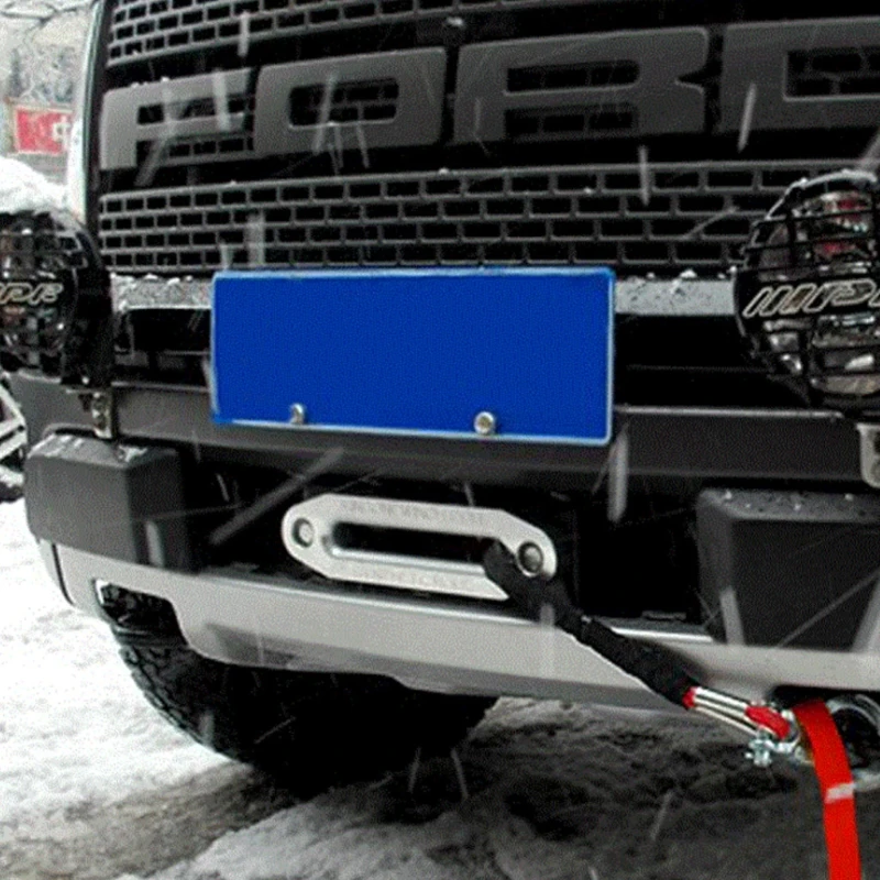 4000lbs Alumimum Hawse Fairlead для синтетической лебедки трос ведущий внедорожник ATV