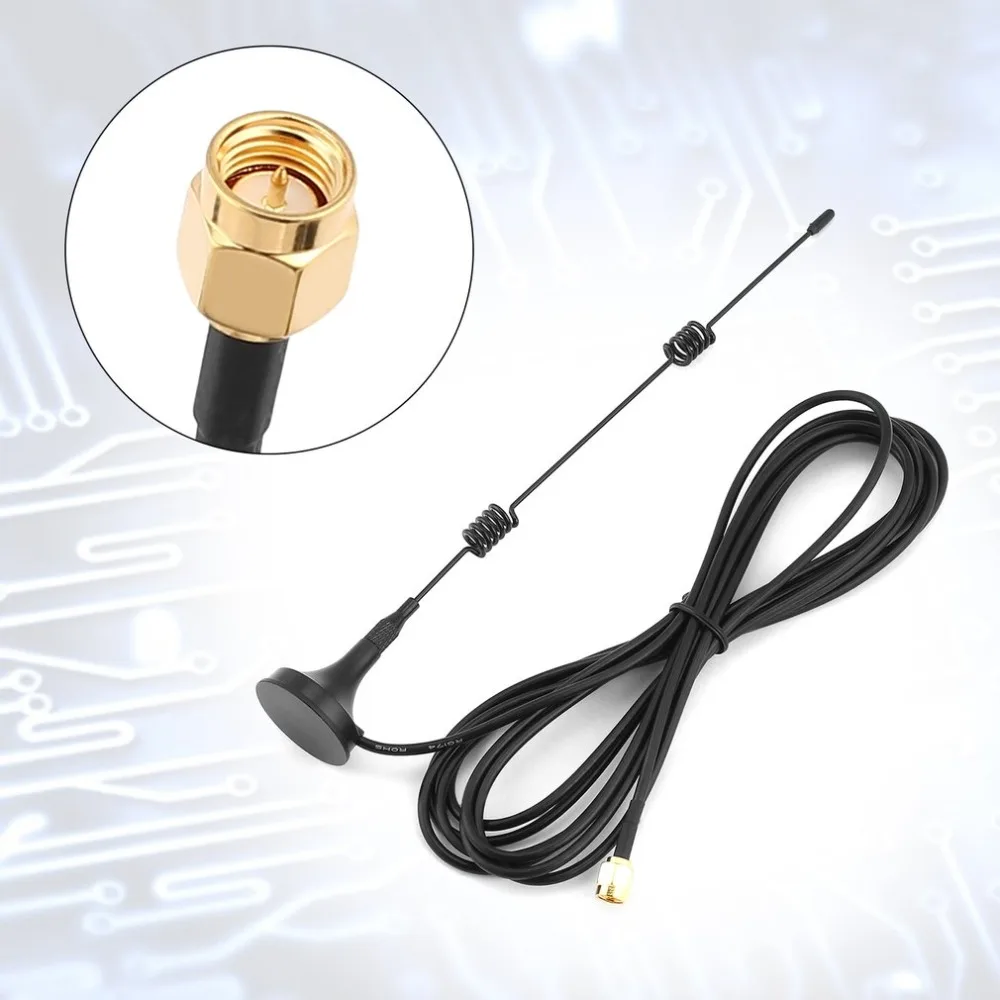 

SMA-Male 2.4GHz 9DBI 100 MHz Wireless Wifi WLAN 5 X Range Booster Antenna Extender + Base Connectors & Terminals RF