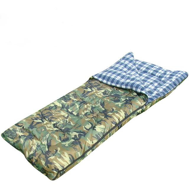 Cotton Sleeping Bag Winter Spring Autumn Outdoor Camping Cotton