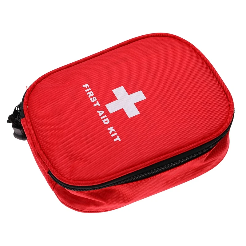 Outdoor Travel First Aid Kit Mini Car First Aid Kit Bag Home Small Medical Box Emergency Survival Kit Size 16x12x5cm