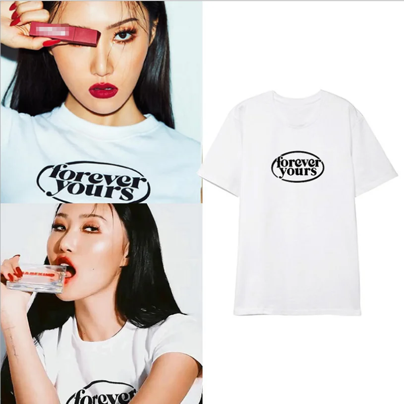 

MAMAMOO combination Summer 100% Cotton An Hui real clothes with short-sleeved T-shirt men and women summer print bottoming shirt