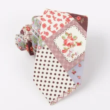 Mantieqingway модные галстуки в повседневном стиле для мужчин Свадебная вечеринка цветочный принт галстук тонкий Gravatas аксессуары хлопок галстук-бабочка для женщин и мужчин