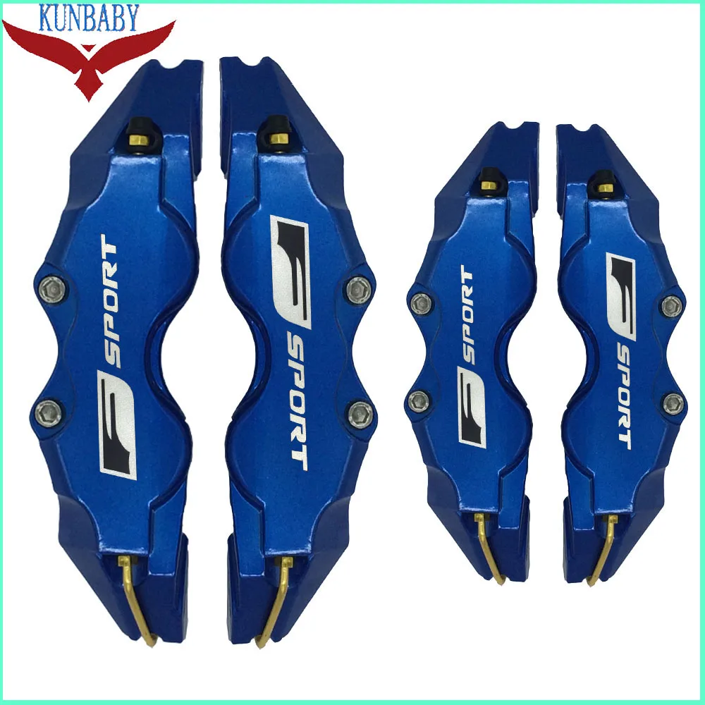 

KUNBABY Blue Brake Caliper Cover ABS Plastic Model 3 F Sport Car Styling Decoration For Lexus