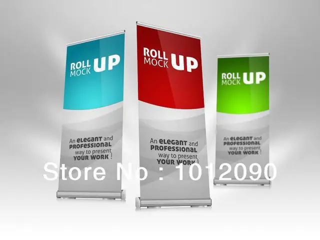 

High quality 32" W Roll up Banner/Pull up Banner/Luxury Roll up Banner/retractable banner/retractable display