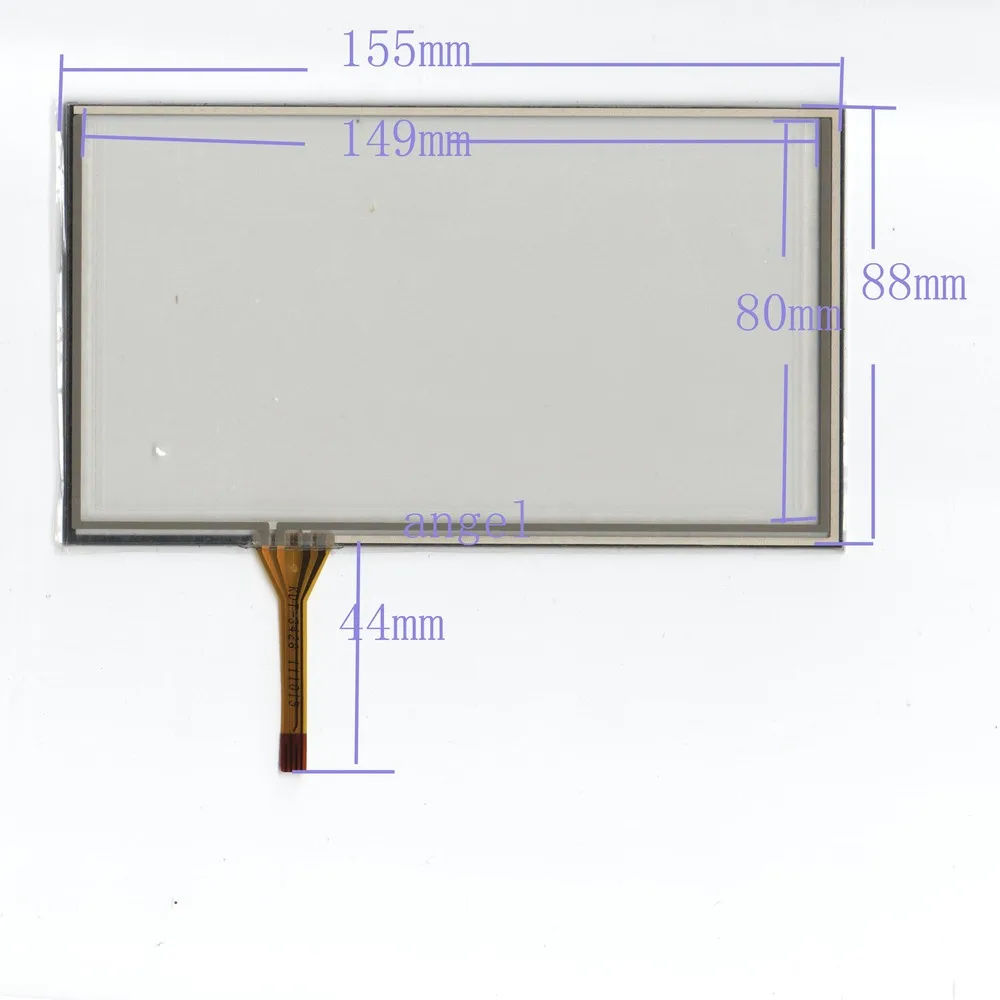 

6.2-inch touch screen resistive touch screen periphery 155 * 88 GPS navigation