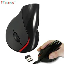 Усовершенствованная Беспроводная мини-мышь 2,4 ГГц игровая мышь Вертикальная мышь 2400 dpi USB мышь для ноутбука ПК 1 шт