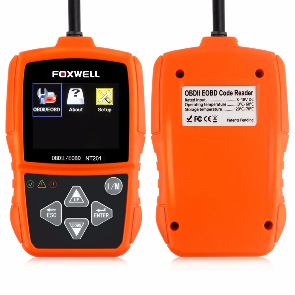 Цена за Автоматический диагностический сканер Foxwell NT201 OBDII может Code Reader OBD2 диагностический инструмент OBD2 сканер в российский прокат детектор Цена за Автоматический диагностический сканер Foxwell NT201 OBDII может Code Reader OBD2 диагностический инструмент OBD2 сканер в российский прокат детектор