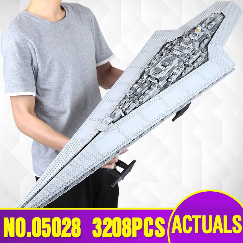 

FANKE Model Building Kits Blocks Hobbies Model Kit Toys for children Compatible Lego Lepin L05028 3208PCS Spaceship M