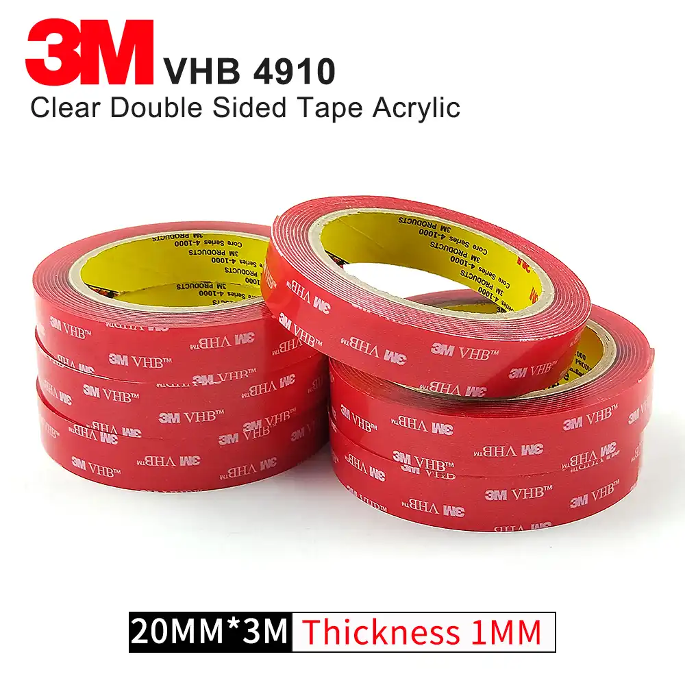 Clear Acrylic Tape 3m Vhb 4910 Heavy Duty Double Sided Adhesive High Temperature Transparent Acrylic Foam Tape Size mm 3m Tape Aliexpress Clear Acrylic Tape 3m Vhb 4910 Heavy Duty Double Sided Adhesive High Temperature Transparent Acrylic Foam Tape Size mm 3m Tape Aliexpress