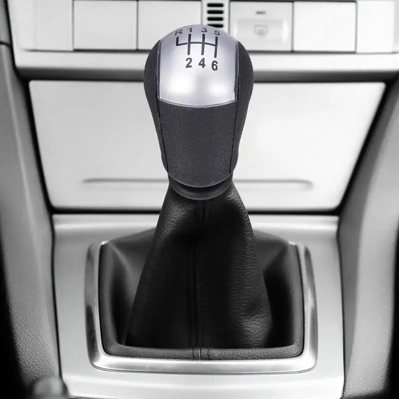 Рычаг переключения передач для Ford Focus /Mondeo /Fiesta /C Max черный/серебристый 6
