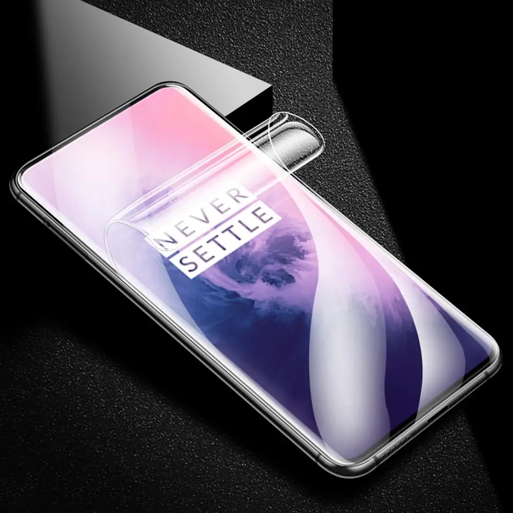 10D нано-Гидрогелевая пленка для Oneplus 7 Pro 6T 6 5 5T 3 3T Взрывозащищенная мягкая защитная
