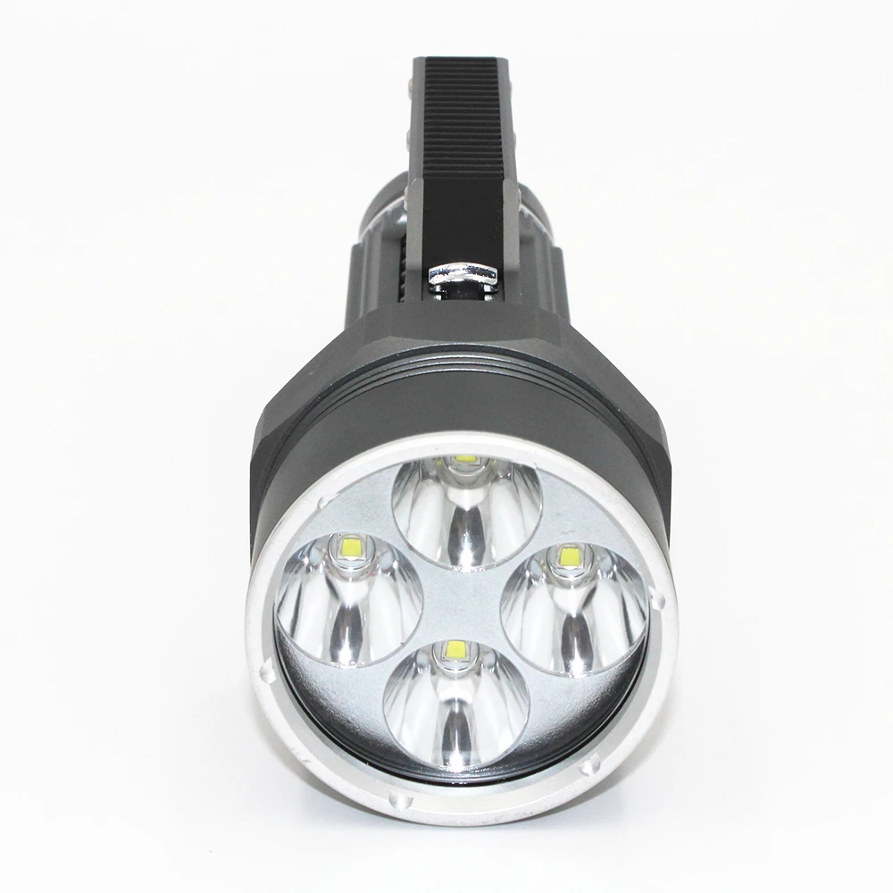 Dive Lamp 4 x XM-L2 LED Diving Flashlight 4800 Lumen Powerful 100M Underwater Torch Light (14)