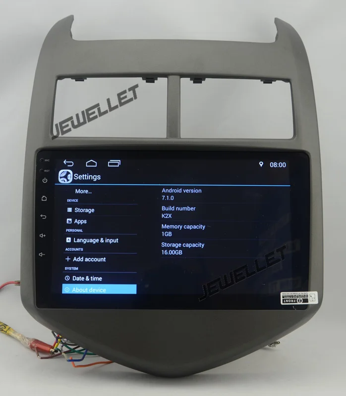 Top 9" Quad-core 1024*600 HD screen Android 8.1 Car GPS radio navigation for Chevrolet Aveo Sonic Holden Barina 2012-2016 2
