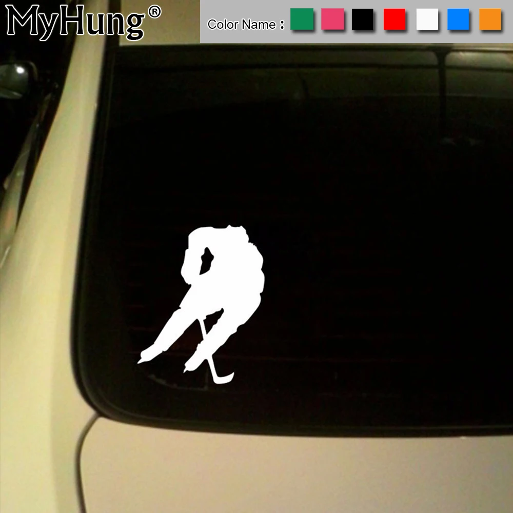 12*15CM New Sports ICE HOCKEY Car Stickers Vinyl Decal Ice Skating