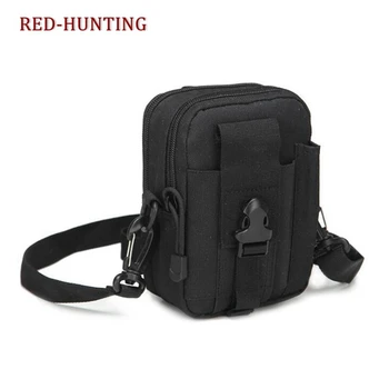 

Tactical Molle Pouch Compact EDC Utility Gadget Belt Waist Gear Bag with Cell Phone Holster Holder and Shoulder Strap
