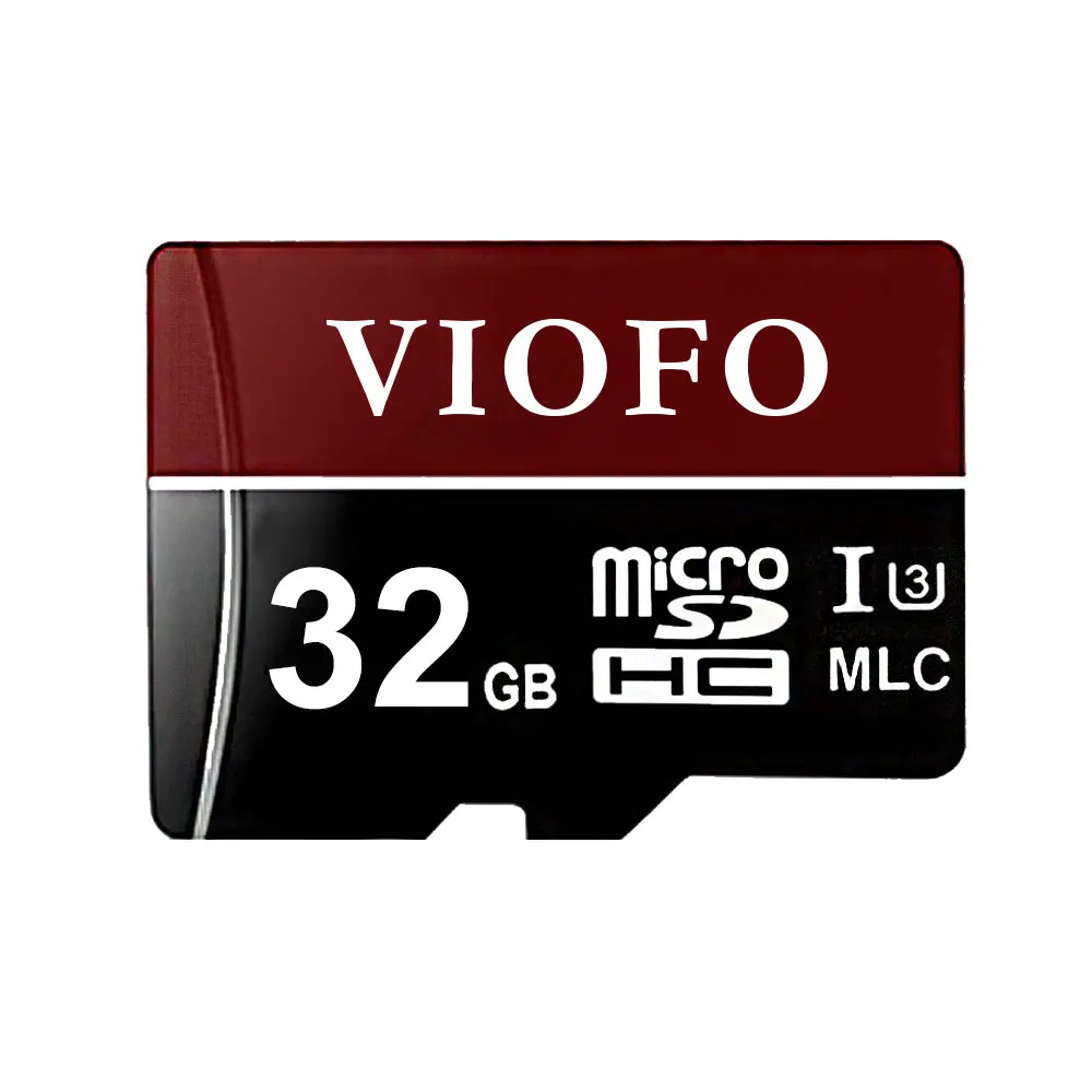 Automotive electronic accessories VIOFO 128GB/64GB/32GB Professional High Endurance MLC Memory Card UHS-3 With Adapter - Название цвета: 32GB