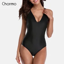 Charmo Women One Piece Swimwear Strappy Swimwear Back Cross Swimsuit Bathing Suit Beachwear Monokini Bikini bandaged lace up Charmo Women One Piece Swimwear Strappy Swimwear Back Cross Swimsuit Bathing Suit Beachwear Monokini Bikini bandaged lace up