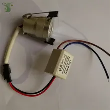 20 шт./лот высокого качества ce rohs 1 Вт/3 Вт LED Светильники светодиодный светильник Светильники встраиваемый светильник с регулируемой яркостью водителя 110 В 220 В
