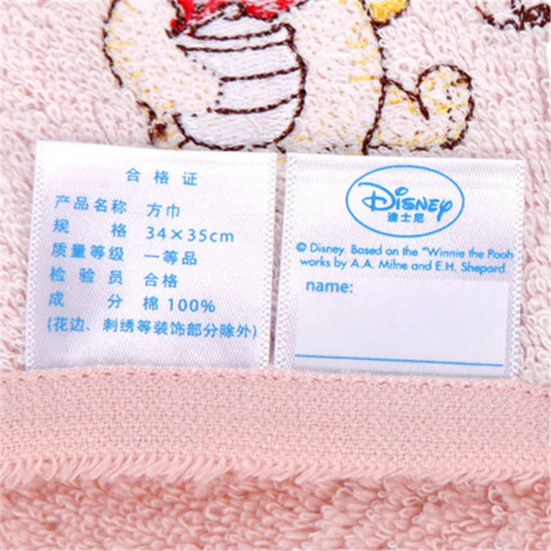 Disney Winnie the Pooh газовое полотенце для лица 100% хлопок детское маленькое носовой