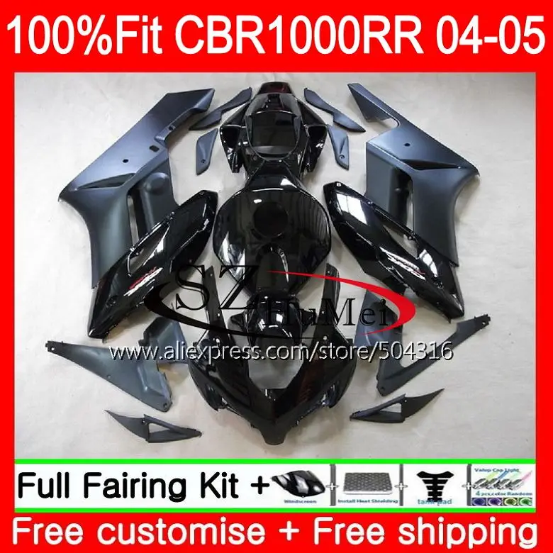 

Injection Body For HONDA CBR 1000RR CBR1000 RR 04-05 Light black 58SH1 CBR1000RR 04 05 CBR 1000 RR 2004 2005 OEM Fairings kit