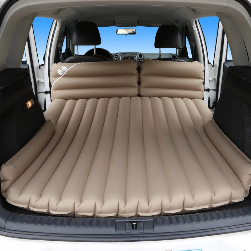 cheap 6 4 Home Camping Use Car travel Bed Waterproof Inflatable Bed SUV Rear Seat Lathe Self driving Portable Supplies