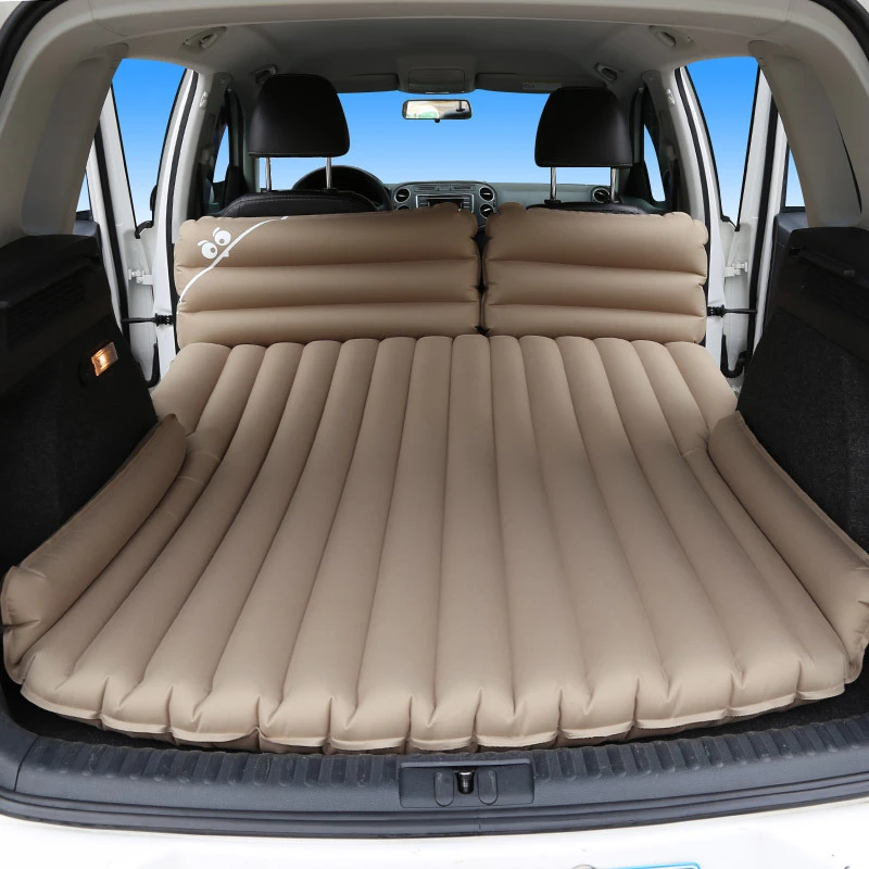 6 4 ホームキャンプ使用車防水インフレータブルベッド Suv 後部座席旋盤自己駆動ポータブル用品 Air Mattresses Aliexpress